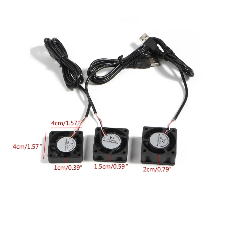 USB-вентиляторы радиатор охлаждения процессора 5 В 2 контакта для компьютера
