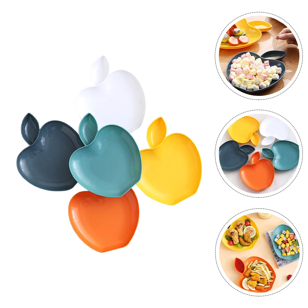 

5Pcs Dumpling Dish Dinner Simple Style French Fry