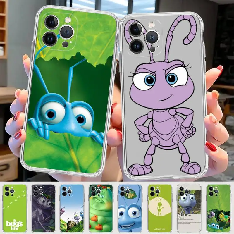 

Disney A Bug‘s Life Phone Case For iPhone 14 11 12 13 Mini Pro XS Max Cover 6 7 8 Plus X XR SE 2020 Funda Shell