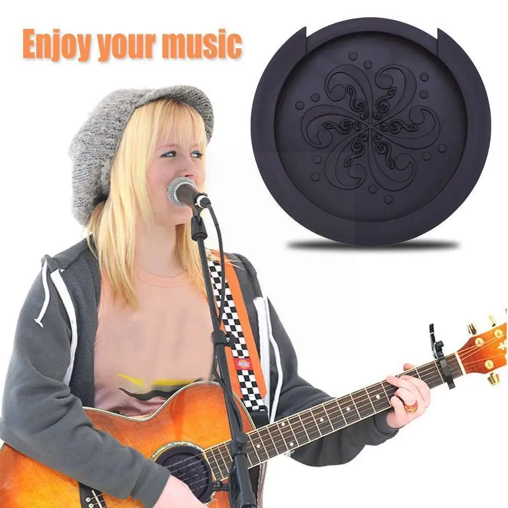 

Крышка для акустической гитары, 40/41 дюйма, большие аксессуары, буферное отверстие, слабый силиконовый гитарная Крышка для гитары, не воет P9b4