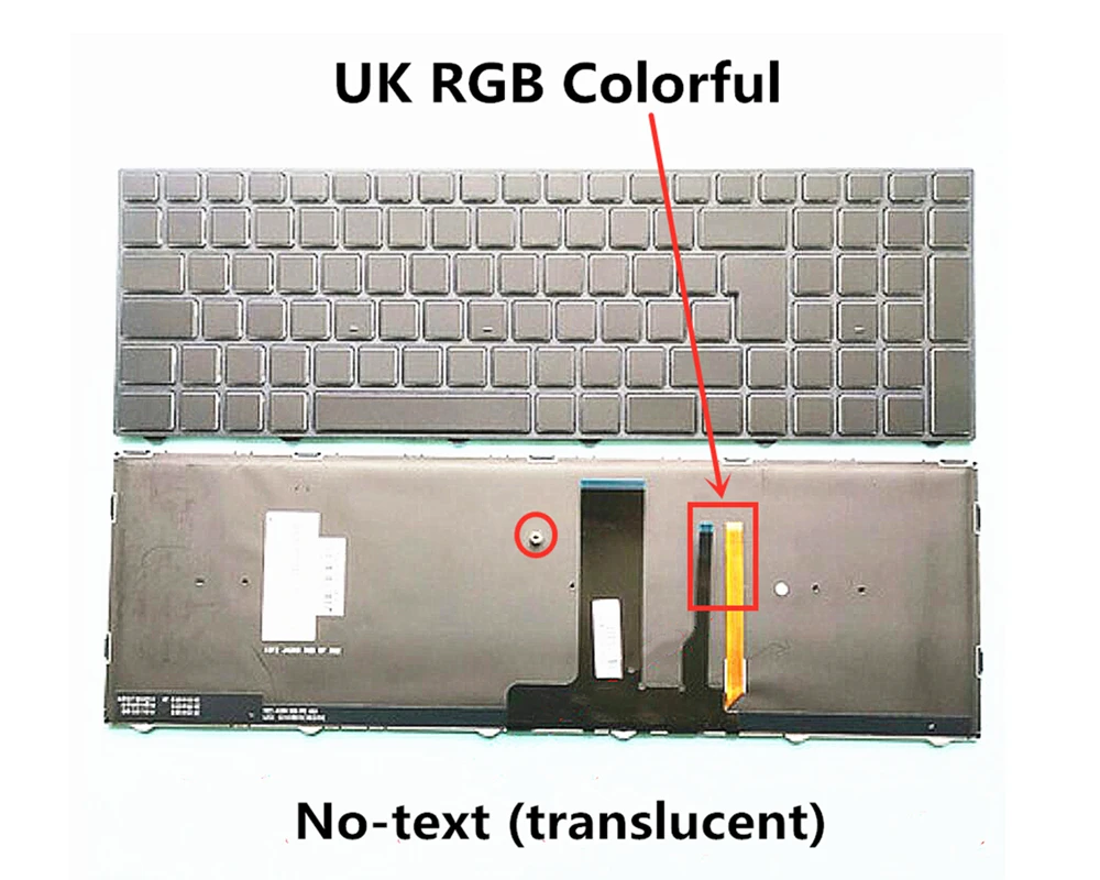 Новая Оригинальная клавиатура для ноутбука с RGB/монохромной подсветкой Thunderobot 911