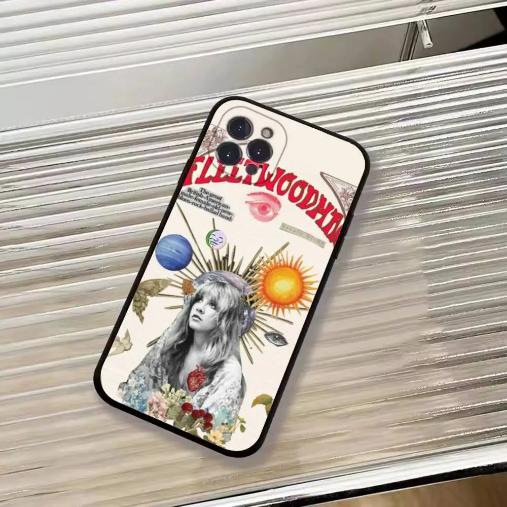 Фото Чехол для телефона Band F-Fleetwood Mac для iPhone 17,16,15,14,13,12,11 Plus,Pro Max,XS, мягкий черный чехол №3