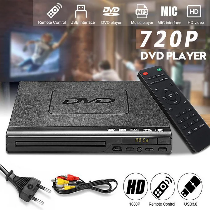 

Домашний DVD портативный DVD-плеер EVD-плеер HD многофункциональная система домашнего кинотеатра с дистанционным управлением VCD-плеер dvd-плеер д...