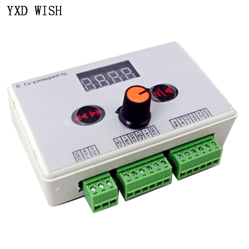 

Reversible Stepper Motor Speed Regulator Pulse Signal Controller DC 7.5-24V Stepping Motor Controller Module