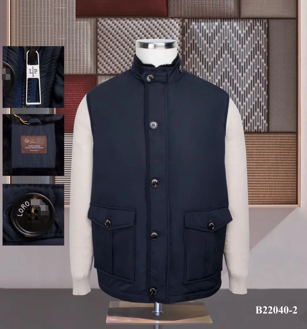 

BILLIONAIRE OECHSLI Vest thick men 2023 Autumn Winter New fashion keep warm zipper comfortable high quality coat big size M-4XL
