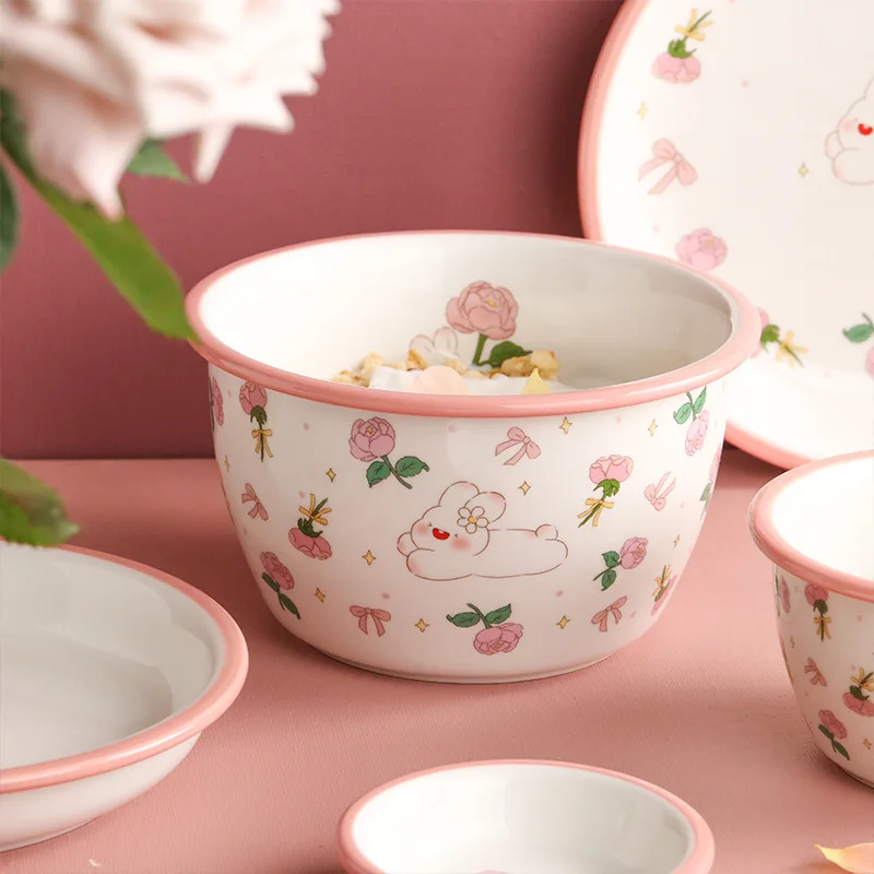 Керамическая сетка Маленький кролик-тюльпан