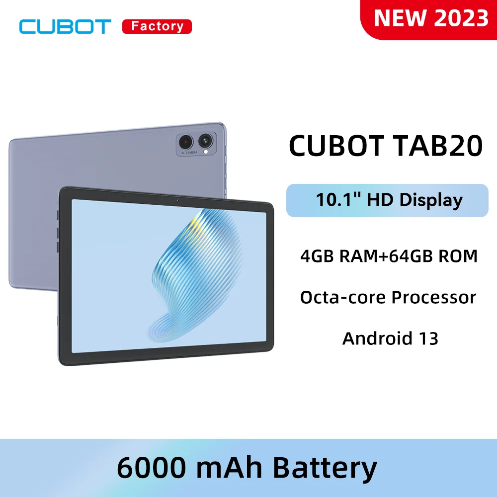 Cubot TAB 20 Tablet Android 13 10.1
