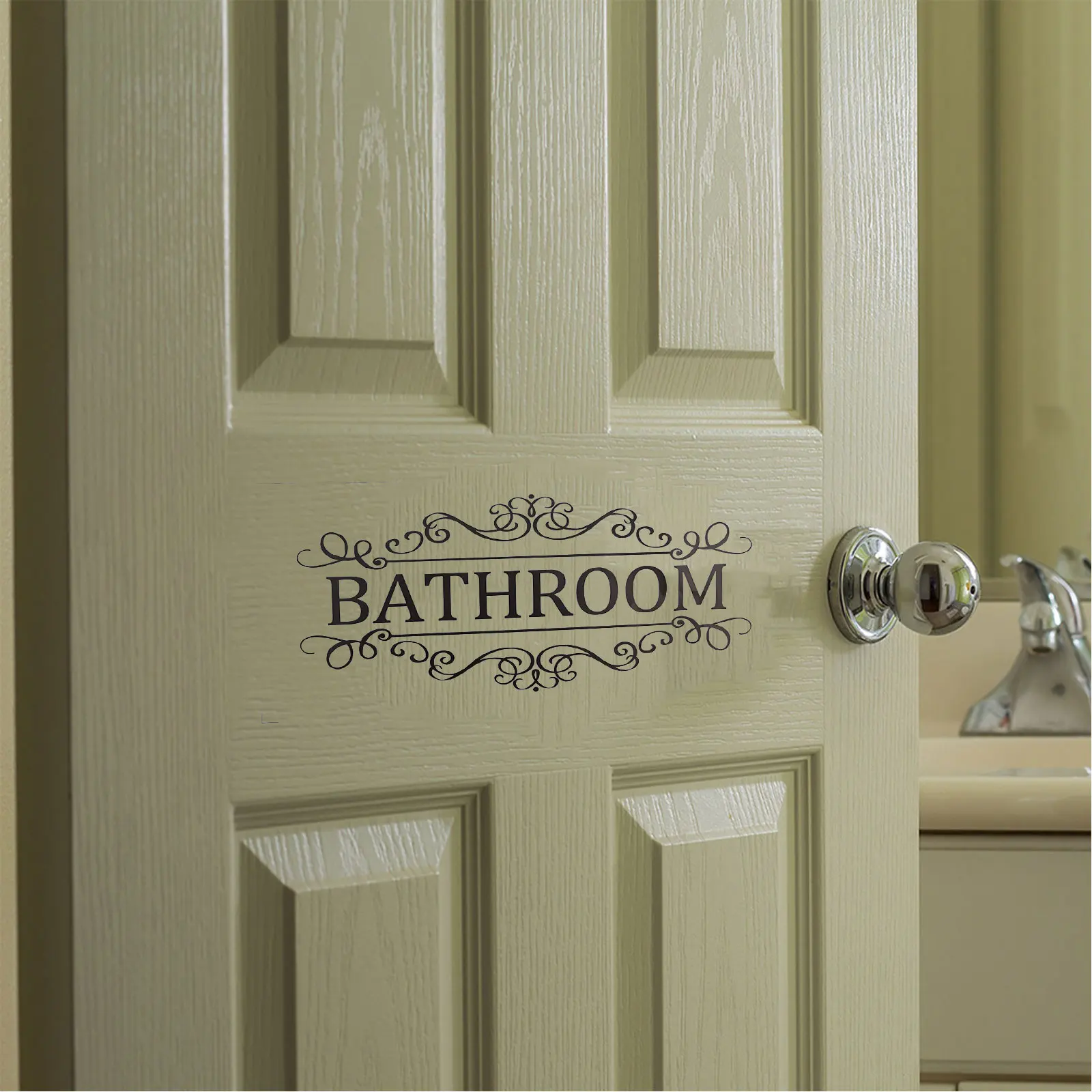 Декоративная наклейка Lanel 30*15 см для ванной комнаты туалета высокое качество ПВХ