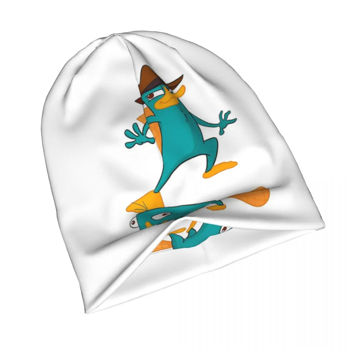 Perry The Platypus теплая вязаная шапка модная шапка-капот осень-зима уличные шапки для