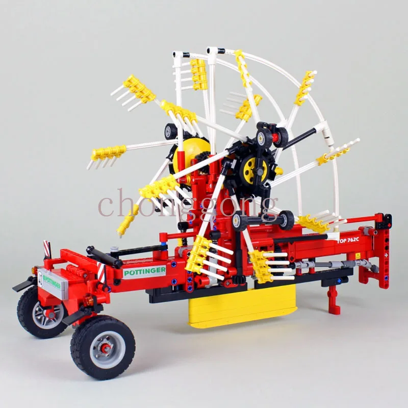Новая модель фермы в масштабе 1:17 поттингер Топ 762C windrower трактор строительный блок