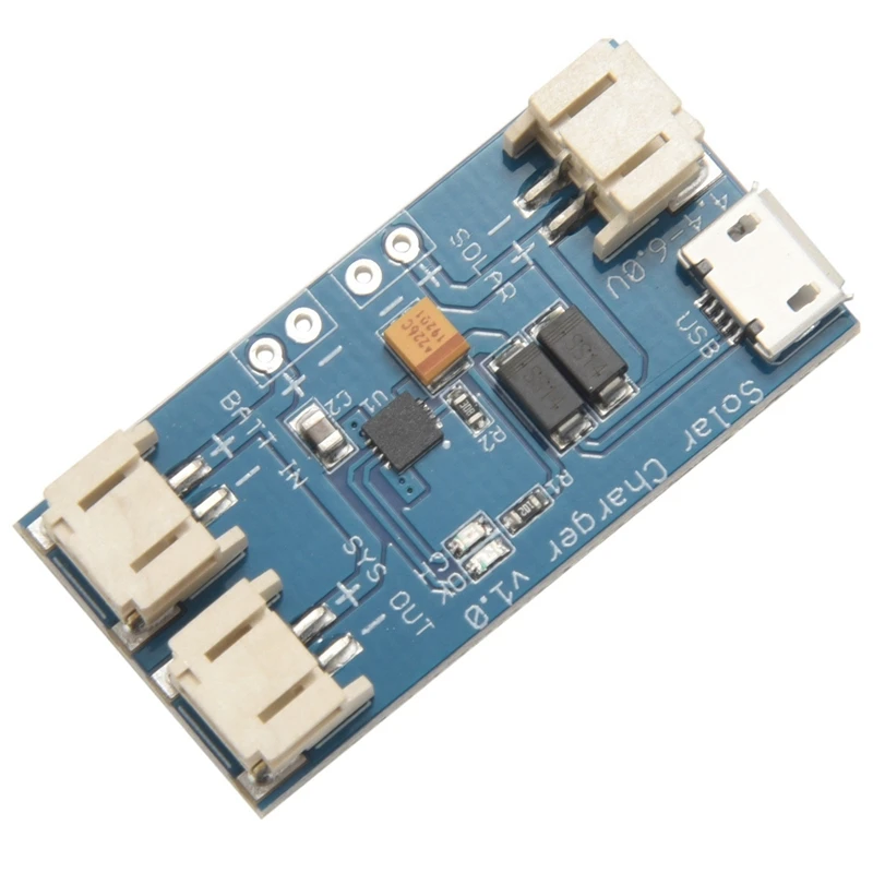 5X Mini Solar Lipo зарядное устройство CN3065 литиевая батарея Модуль платы зарядного