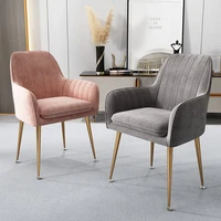 simple and modern dining chairs light luxury home living room armchair nordic dining table coffee chair hotel chair fashionable