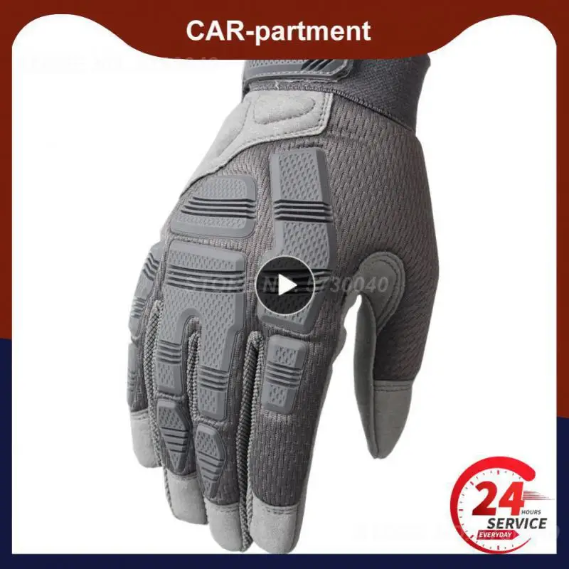 

1~8PCS Outdoor Gloves Sports Protective Gloves Outdoor Mountaineering Non-slip Cycling Motorcycle Gloves Men's Combat Tactical