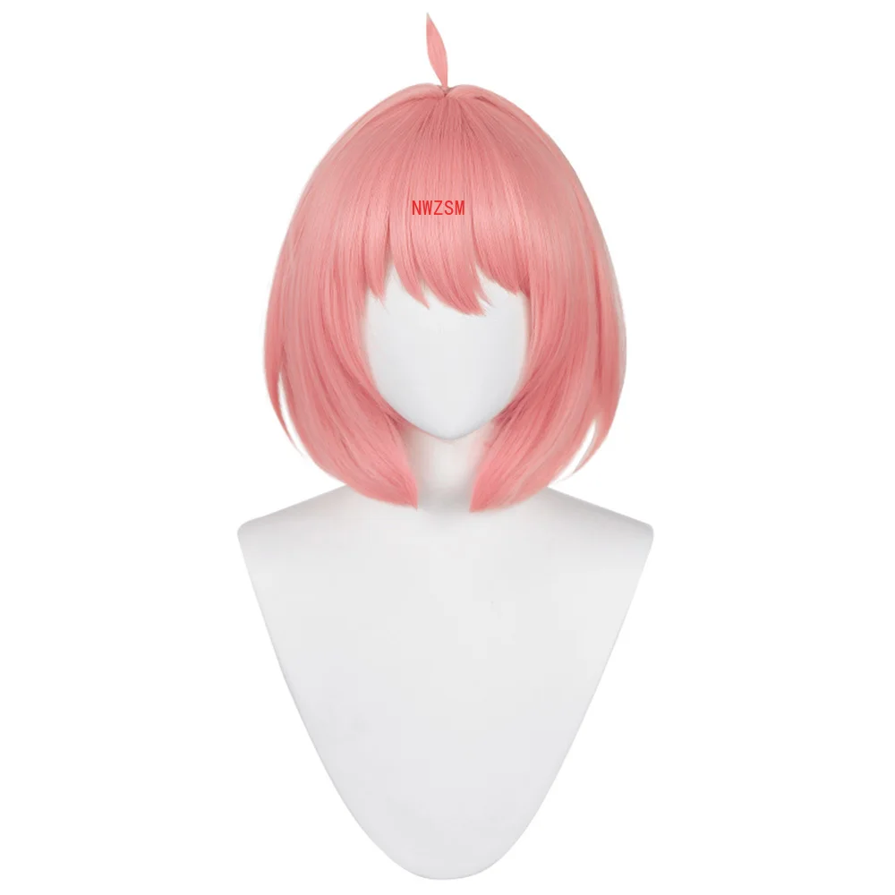 

Spy x Family Anya Forger Cosplay Wig Heat Resistant Synthetic Hair Carnival Halloween Party Props