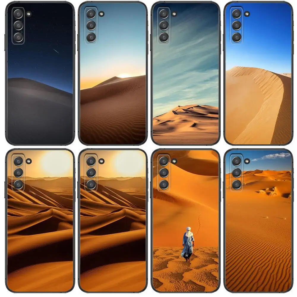 

HD-desert scenery Phone cover hull For SamSung Galaxy s6 s7 S8 S9 S10E S20 S21 S5 S30 Plus S20 fe 5G Lite Ultra Edge