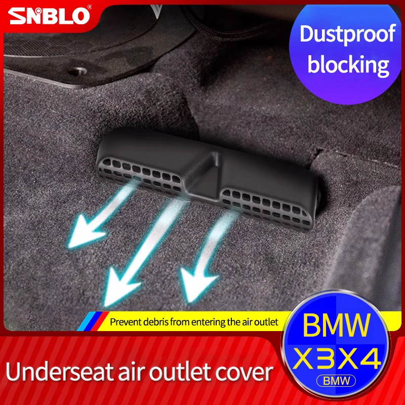 

Защитный чехол на воздуховыпускное отверстие автомобильного интерьера, защита от засорения и пыли, подходит для BMW x3 x4, автомобильные аксессуары