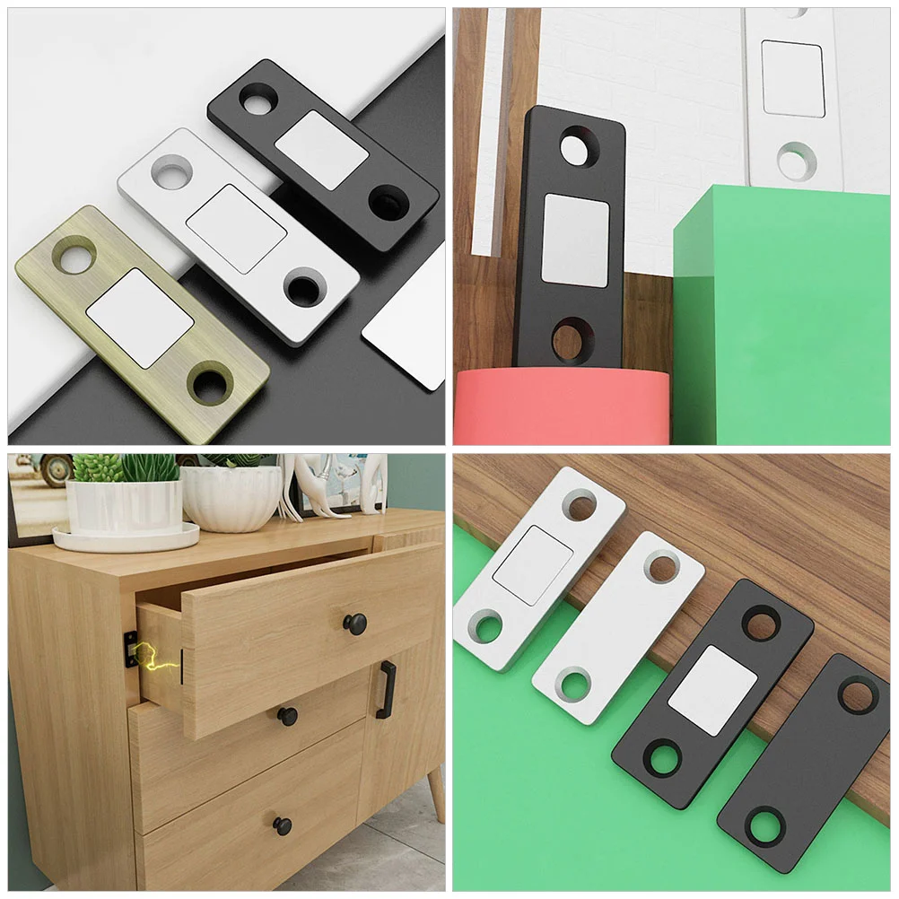 Магнитный дверной закрыватель без отверстий раздвижной шкафчик для гардероба