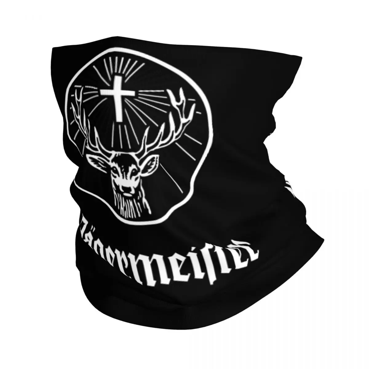 

Jagermeister Bandana Neck Gaiter Printed Balaclavas Face Mask Scarf Multifunctional Headband Running Unisex Adult Breathable