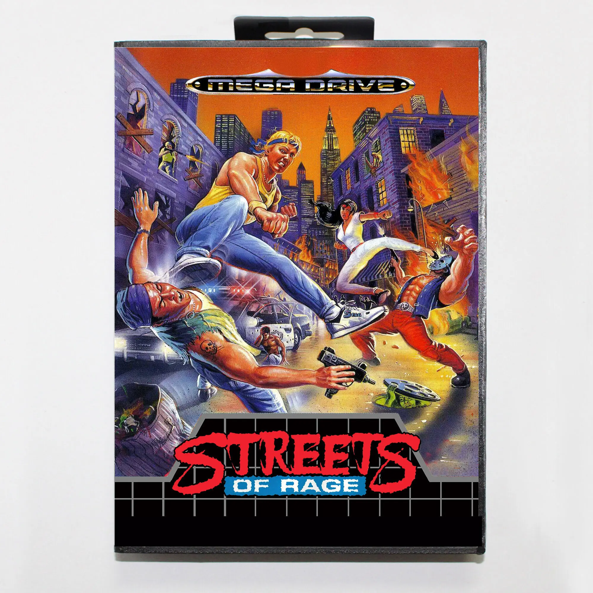 Игровая карточка с коробкой для ЕС на 16 бит Sega Megadrive Genesis