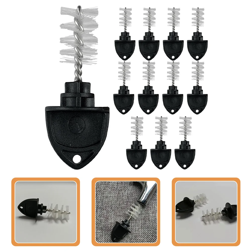 

12Pcs Convenient Compact Daily Use Portable Brush Brush Plug for Home Daily