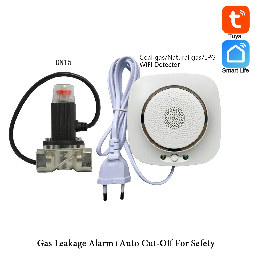 Настенный детектор утечки газа SAIFULI с Wi-Fi
