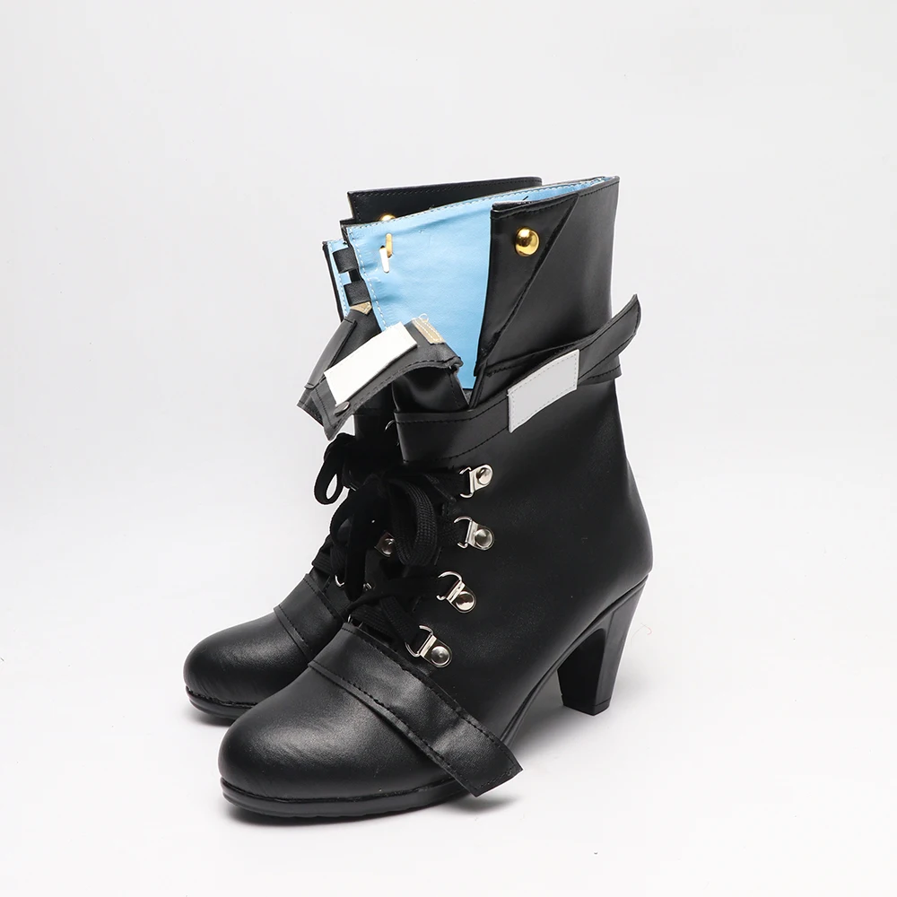 Nikke The Goddess of Victory Обувь для косплея Сапоги Хэллоуин Aksesori Dibuat Sesuai Pesanan