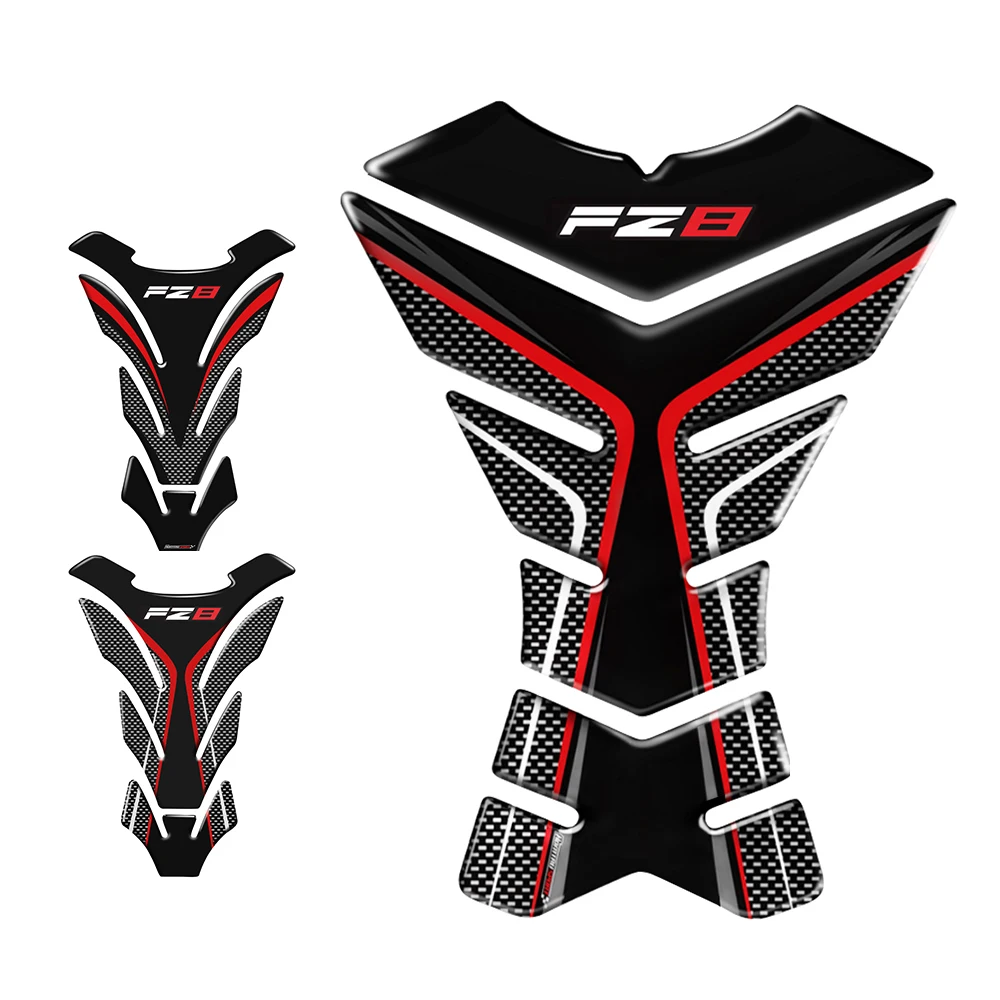 

Motorcycle For YAMAHA FZ8S FZ8 Fazer ABS 3D Stickers Tank Pad Protector
