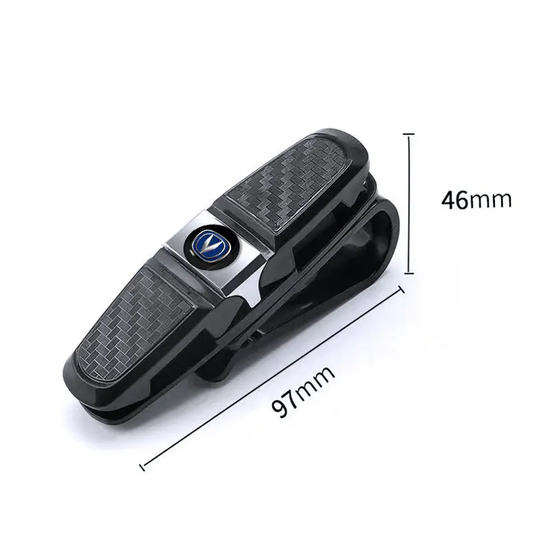 Автомобильный козырек очки зажим для солнцезащитных очков чехол с фиксированной