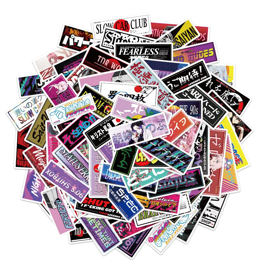 

10/30/66 шт., Японские наклейки JMD в стиле аниме, мультяшное украшение, чемодан, скрапбукинг, телефон, ноутбук, канцелярские товары, милый женский подарок