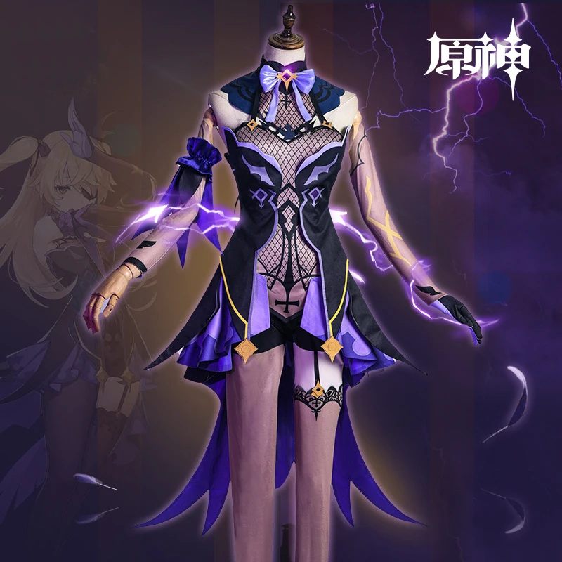

Game Genshin Impact Cosplay Fischl Costume Outfits Dress Special For Halloween Carnival Uniforms