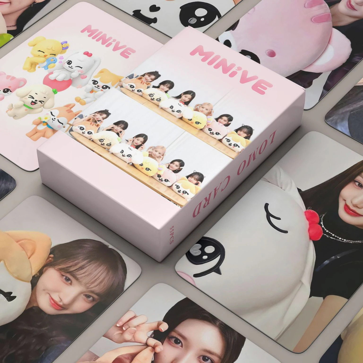 

54pcs/set Kpop IVE Postcards MINIVE POP UP Lomo Cards High quality ITZY New Postcard Fashion Fans Gift 2023