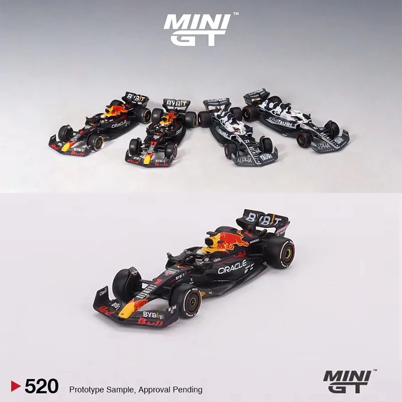 

*** Скоро в продаже *** MINI GT 1:64 F1, Спортивная модель автомобиля, победитель Гран-при Абу-Даби орк Ред Булл гонки RB18 #1 2022