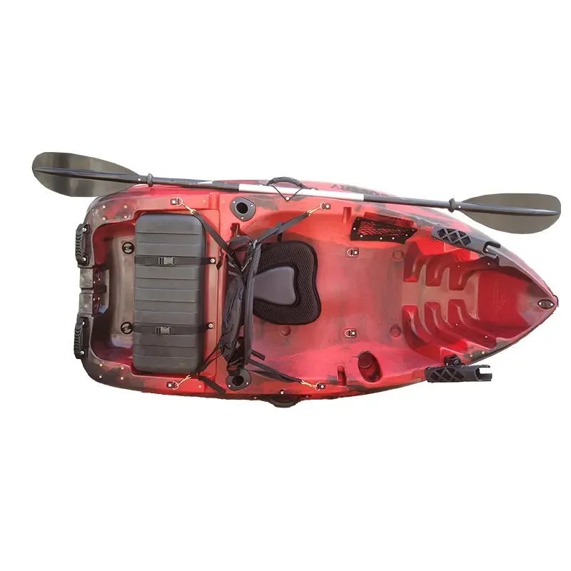 Пластиковый небольшой рыболовный каяк для одного человека