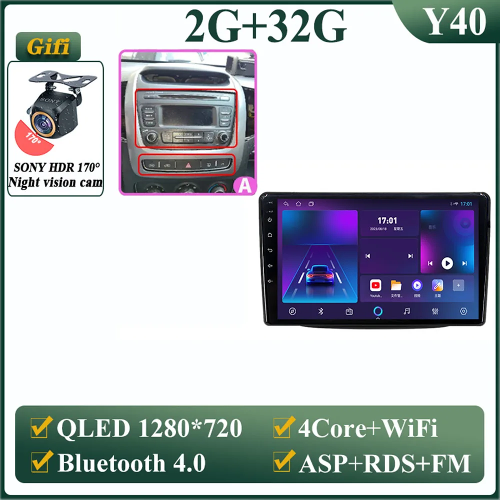 

Android 14 для Kia Sorento 2 II XM 2012-2021 Экран монитора Мультимедиа Авторадио Навигация Стерео Радио Lettore Видеоплеер