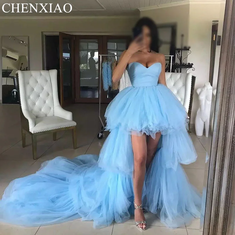 

Длинное вечернее платье Chenxiao, женское платье невесты, женское платье с драпировкой в несколько рядов, со складками