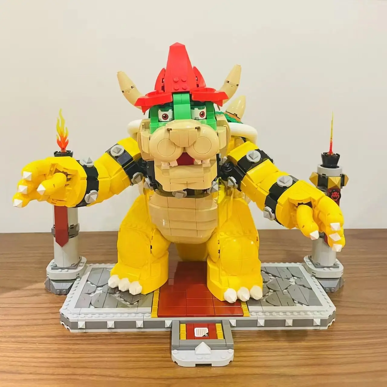 2807 шт. The Mighty Bowsered строительные блоки совместимые 71411 MOC комплект моделей кирпичи