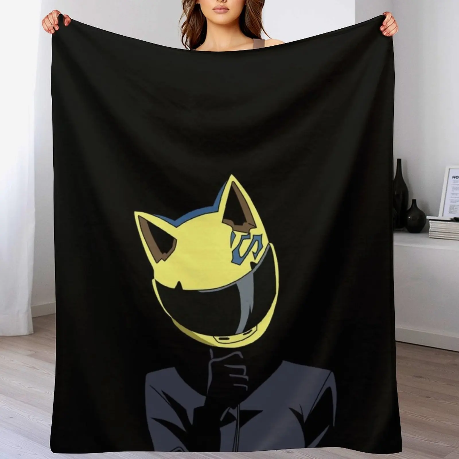 Celty Sturluson (Durarara!) одеяло из фланели теплые зимние одеяла