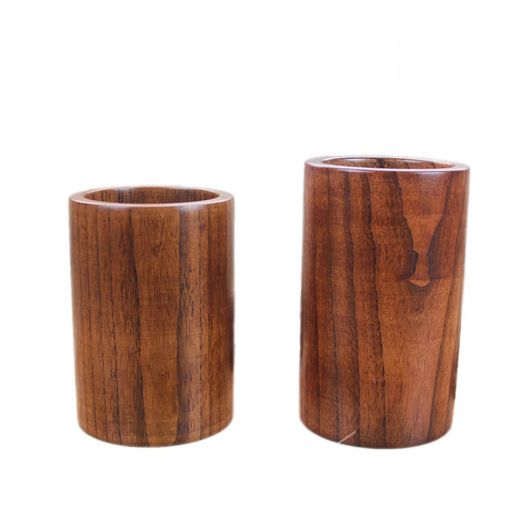 Экологичный Деревянный Держатель для посуды круглый органайзер палочек еды