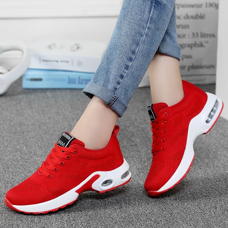 Outdoor Mesh Breathable Female Tennis Shoes Zapatos Mujer