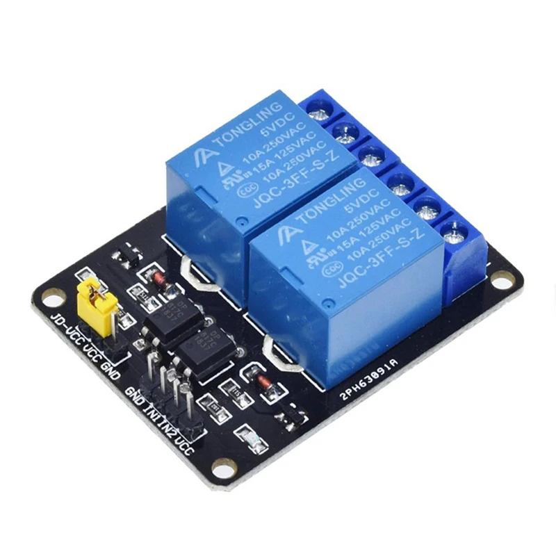 JINJIANA 5V 12V 1 2 4 6 8 Channel Relay Module With Optocoupler Relay Output X Way Relay Module For Arduino 1CH 2CH 4CH 8CH images - 6