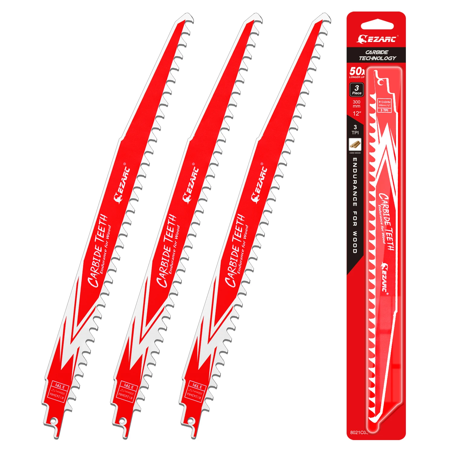 Карбид для сабельных пил EZARC 3 шт