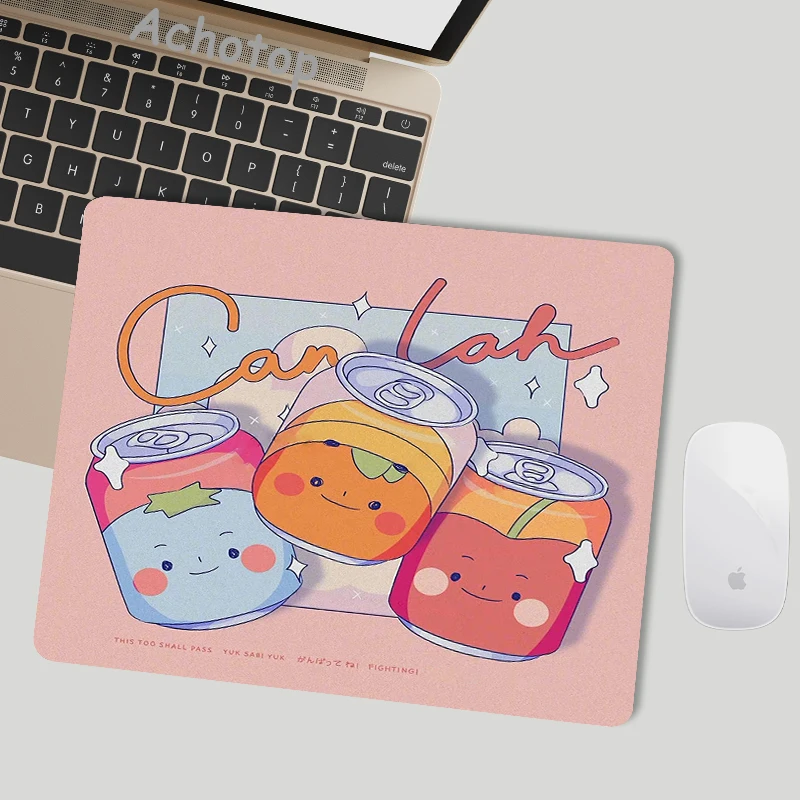 

Cute Mouse Pad Kawaii Gamer Mousepad Company Keyboard Mat Mause Gamer PC Cabinet Desk Table Pad Gaming Laptop Mat Small Deskmat.