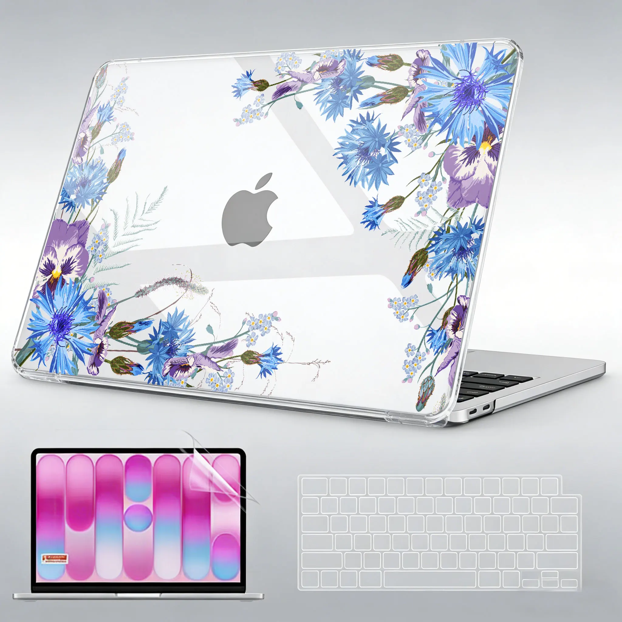 Фото Чехол для ноутбука A3404 для MacBook Air 13 2026 Neo A18 Pro 16, Funda для MacBook Pro 14 M5 M4 2025 M2, Air 13.6 15 M3 M1 Pro 13 №1