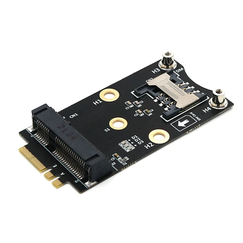 

Адаптер Wi-Fi PCI-E на M.2 A/E с слотом для SIM-карты для модулей Wi-Fi/WWAN/LTE