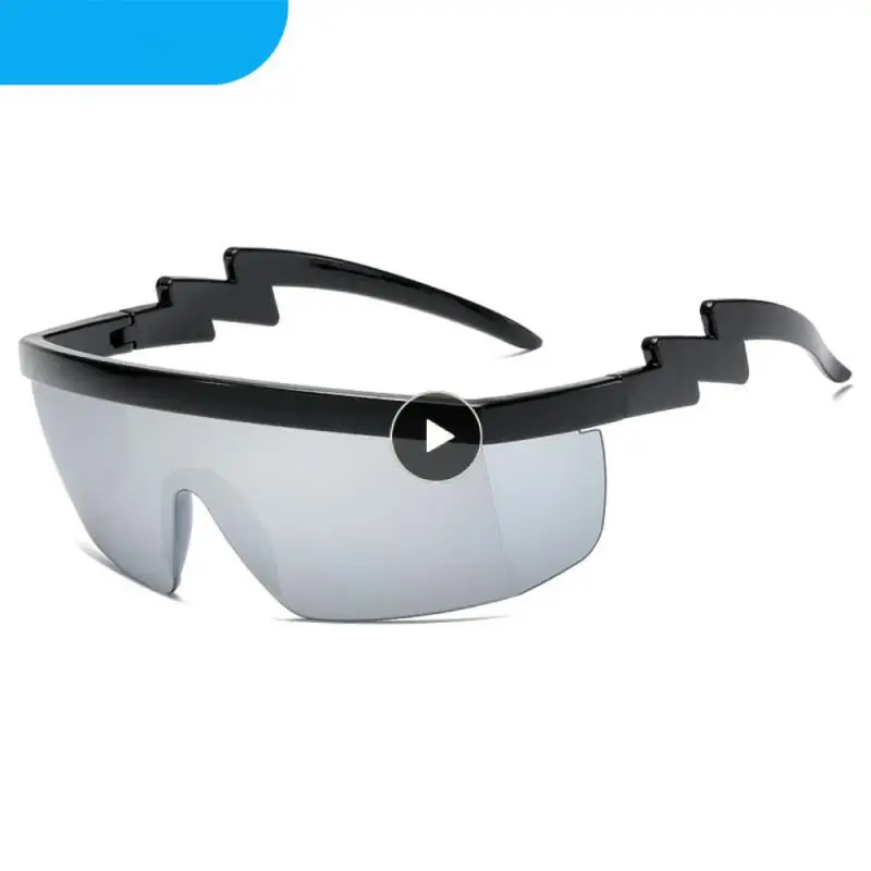 

Sun Glasses Half Mask Anti-voyeur Sports Sunglasses Sunglasses Car Accessories Exaggerated Curved Frame Sunshade