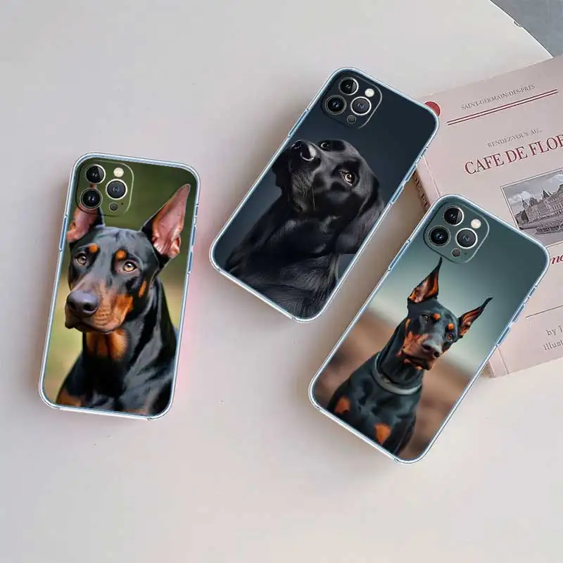 Фото Чехол для телефона FD33 Rottweiler Doberman Guard Dog для Motorola Edge 20 30 40 50 S30 Fusion Ultra Pro Neo Lite + G200 G23 №4