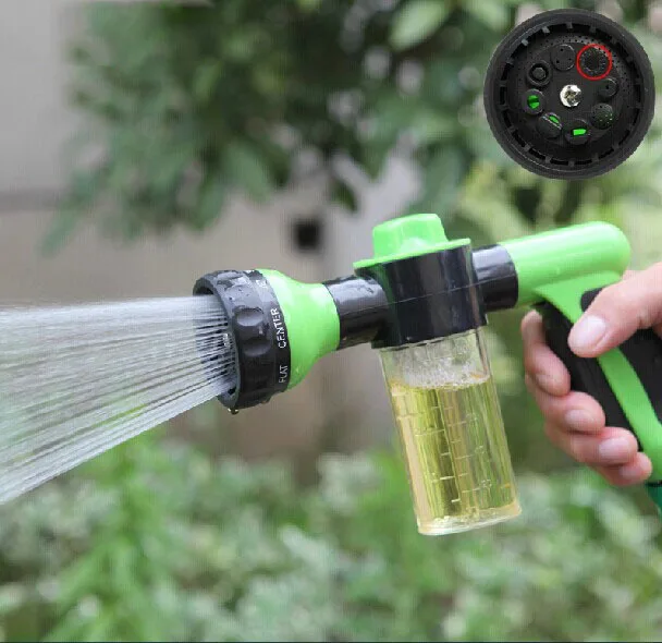 

Water Gun Hose Nozzle Car Washer Garden Watering Jet Spray High Pressure Sprinkler Foam Lance Automobiles Cleaning Tool