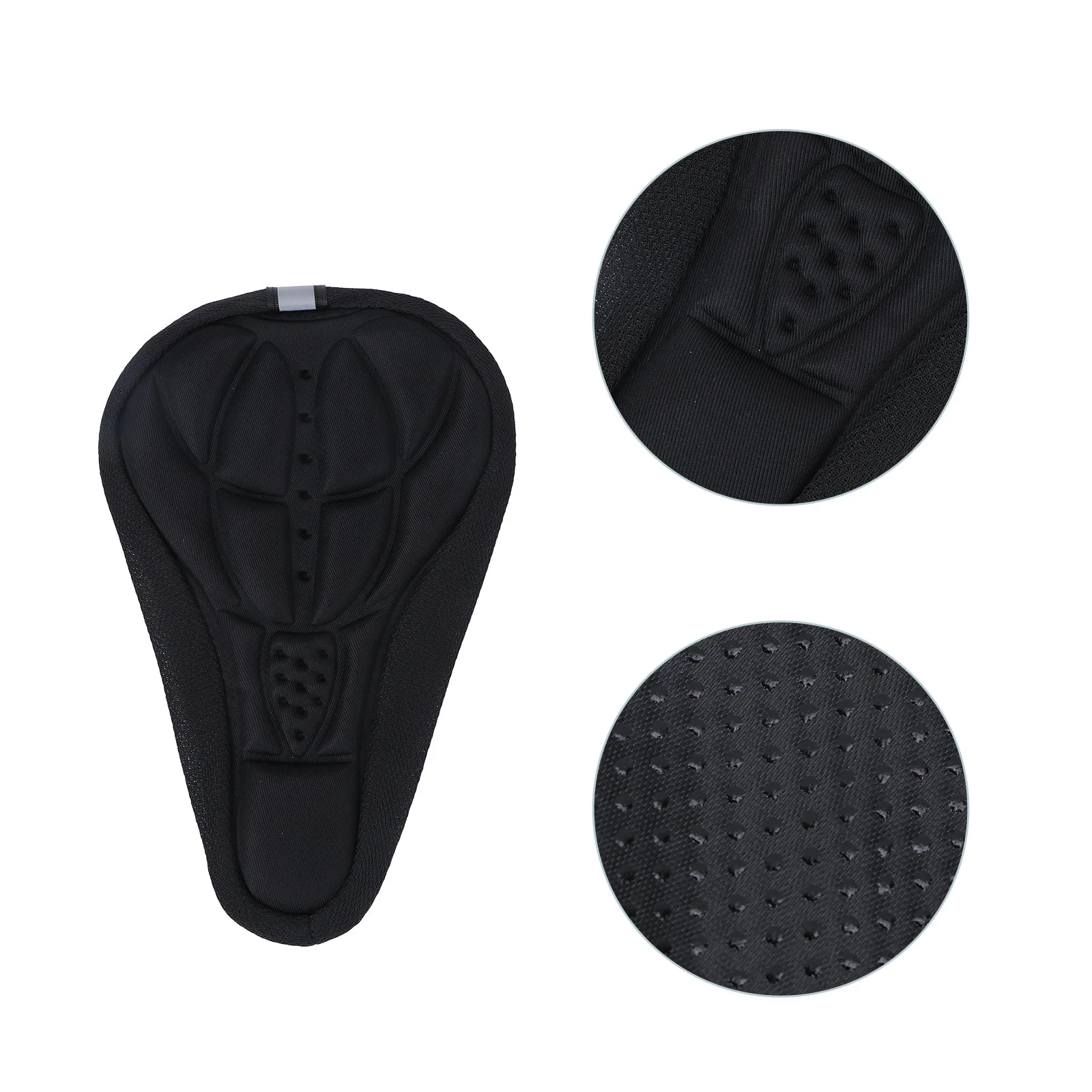 

Bike Saddle Cushion Pad Padded Cycling Covers Cover Resistant Water Accessory 3D Exercise Outdoor Silica