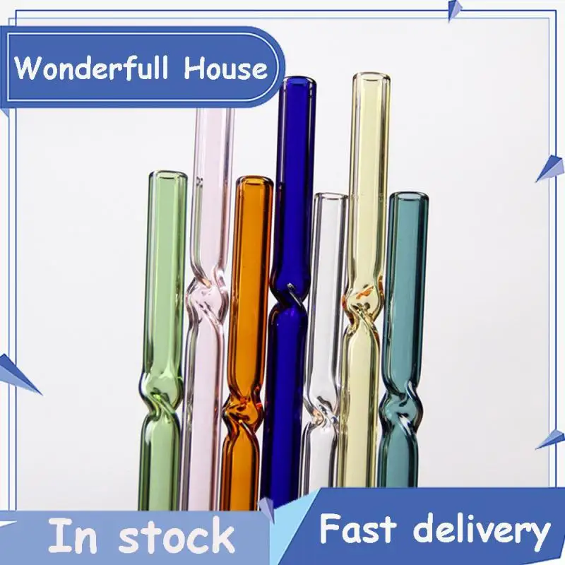 

Молоко Фруктовый сок чайный напиток из боросиликатного стекла, стеклянная солома, изогнутый прозрачный перемешивающий стержень, аксессуары для напитков