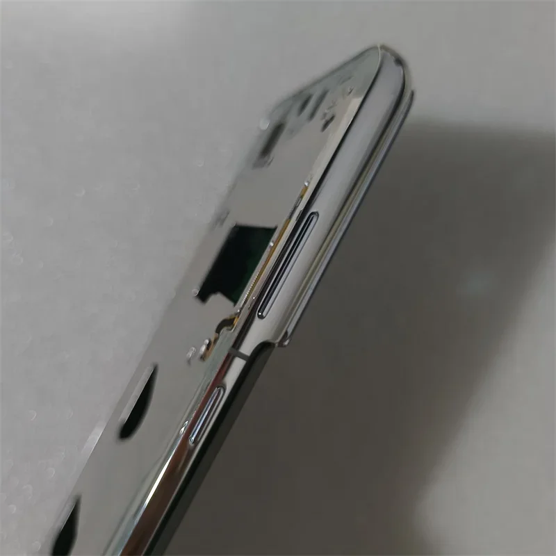 Чехол для Samsung Galaxy S21 ultra 5G полный корпус средняя Рамка стеклянная крышка